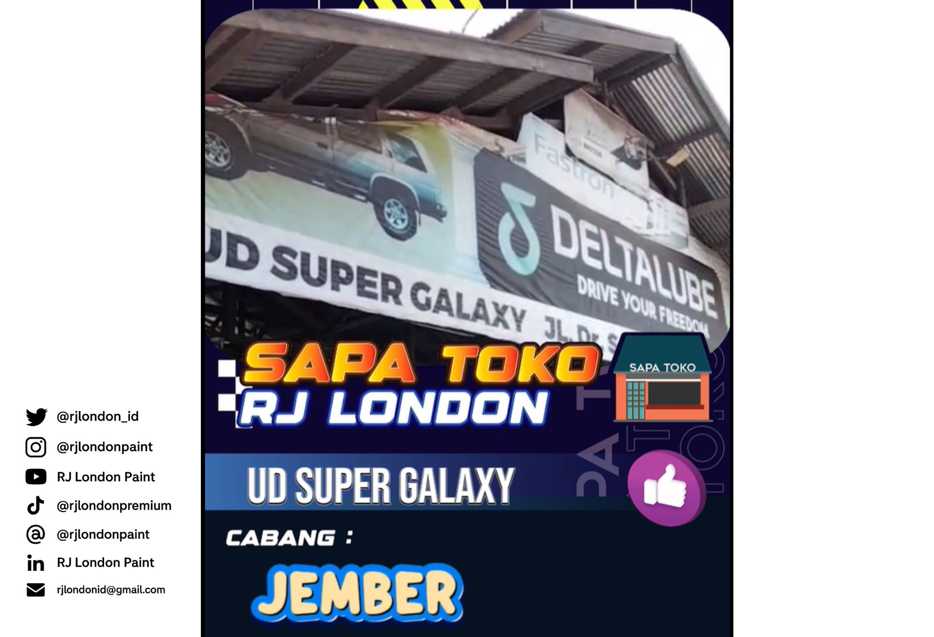 Sapa Toko Jember: Kisah UD Super Galaxy dan Loyalitas 15 Tahun Bersama RJ London